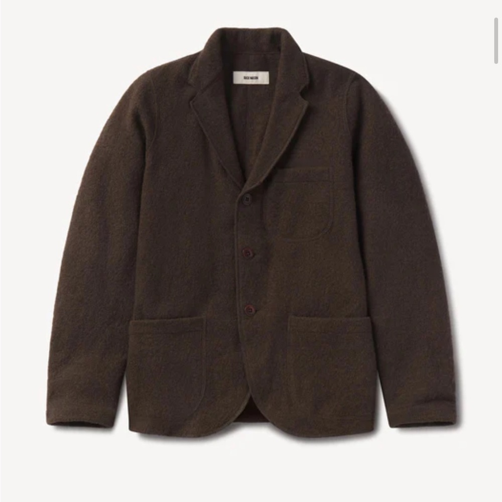 Buck Mason Felted Wood Chore Coat